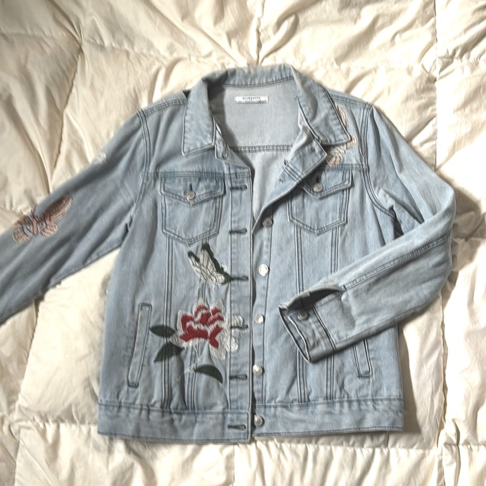 ASOS Fabulous embroidered denim jacket